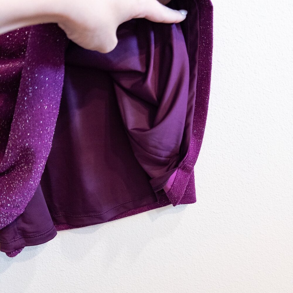 Delfi Collective Mica Maxi Halter Dress in Purple, Size Medium - Picture 7 of 12